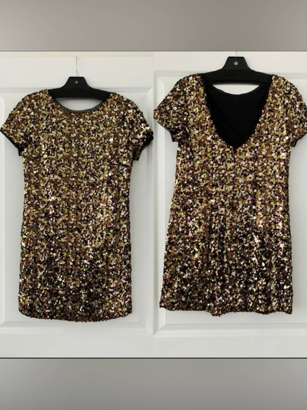 Tibi Confetti Sequin Mini Dress